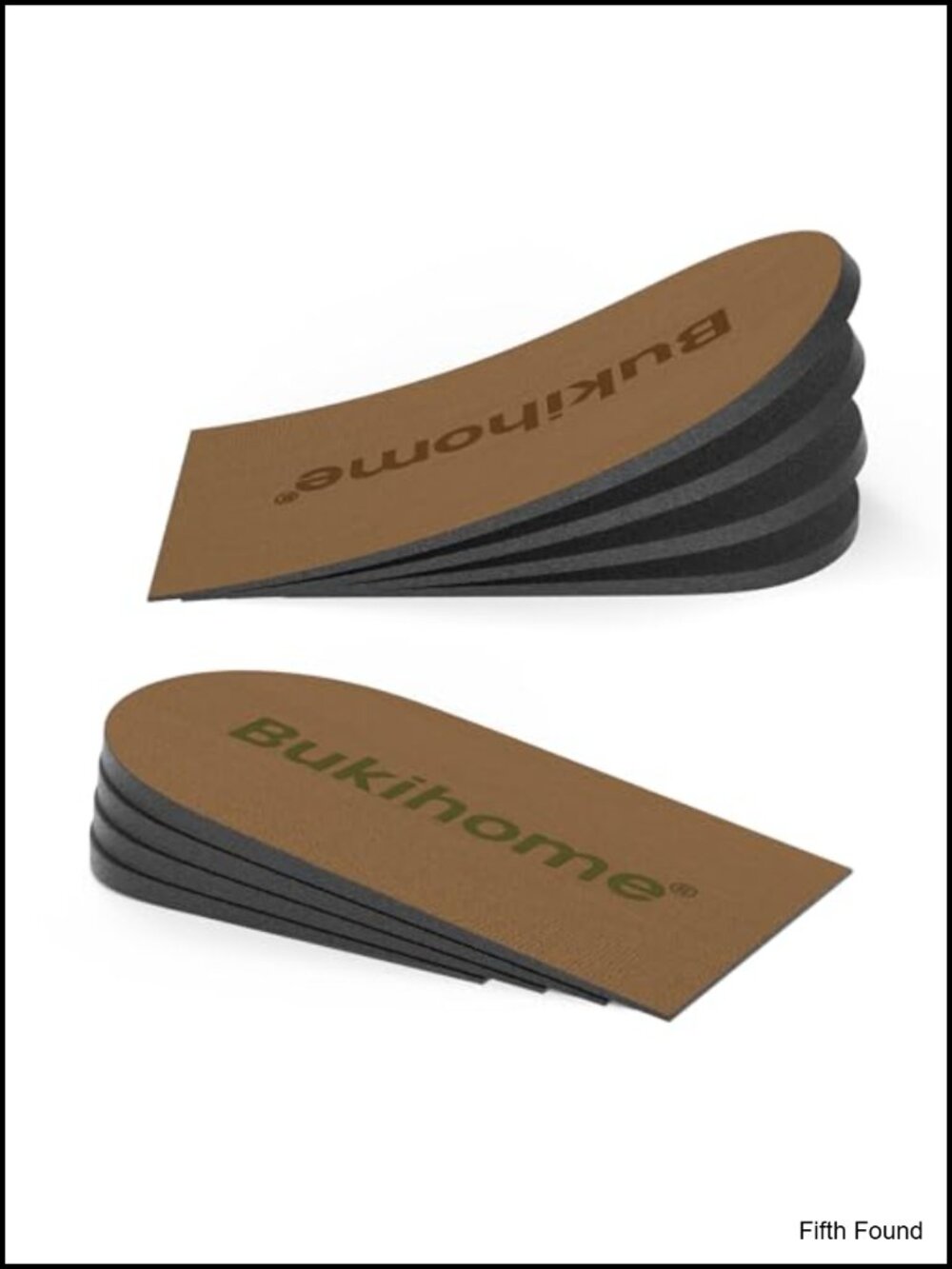 Adjustable Orthopedic Heel Lift Inserts 4 Layers Memory PU Foam Height Increase